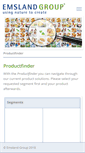 Mobile Screenshot of productfinder.emsland-group.de